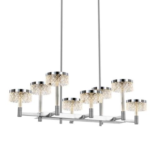 MD21020075-8B chrome Люстра на штанге Delight Collection Diamond cut MD21020075-8B chrome