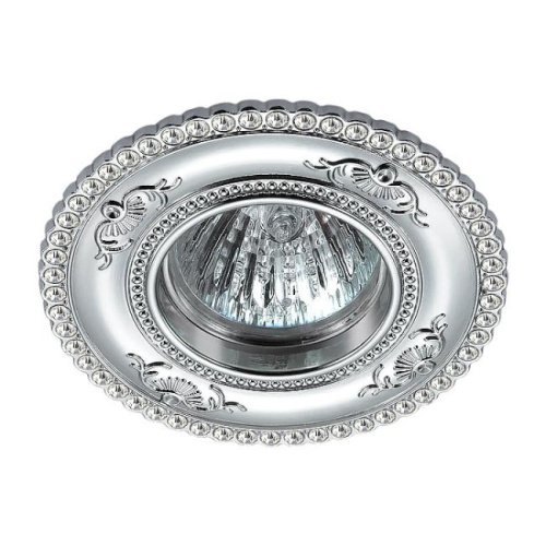 Встраиваемый светильник с узорами Candi 370338 Novotech