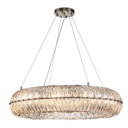 V000301 Подвесная люстра Indigo Finezza 12023/10P Nickel V000301