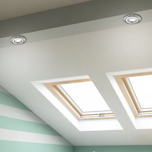 Встраиваемый светильник с узорами Ligna 370275 Novotech