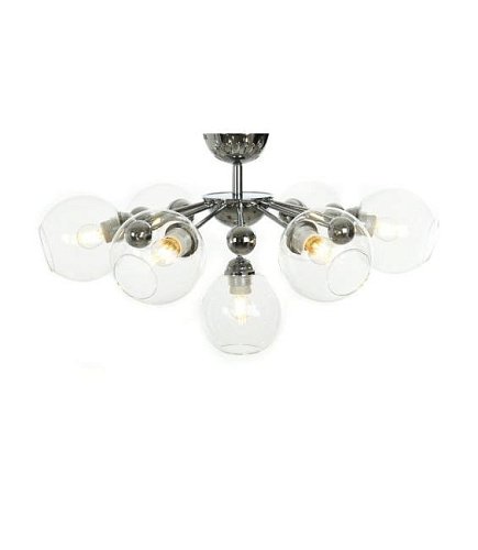 LDC 8040-7 CHR+PR Потолочная люстра Lumina Deco Devoli LDC 8040-7 CHR+PR