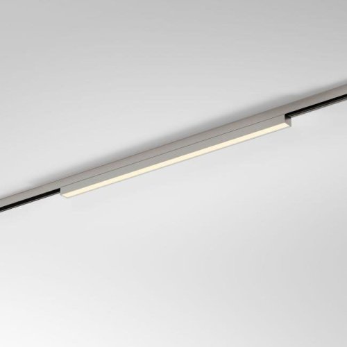 Трековый светильник 12W 3000K (никель) 85526/01_система Лайн Трековый светильник Line Magnetic Elektrostandard Трековый светильник 12W 3000K (никель) 85526/01_система Лайн