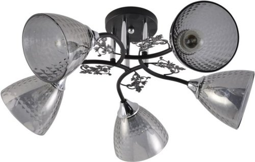 Потолочная люстра 01525-0.3-05 BK+CR