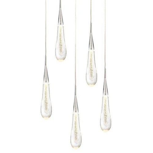 Подвесной светильник Pour Delight Collection DD20591-5 chrome