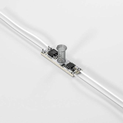 95001/01 Выключатель с датчиком касания с функцией диммирования 12/24V 60/120W Аксессуары для лент Elektrostandard Аксессуары для светодиодных лент 12/24V 95001/01 Выключатель с датчиком касания с функцией диммирования 12/24V 60/120W