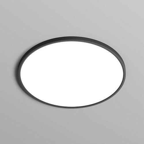 Светильник потолочный Denkirs Thin DK6524-BK