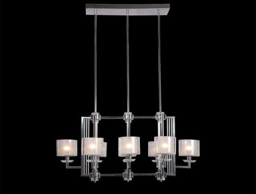 Подвесная светодиодная люстра 4400 Newport 4408/S chrome