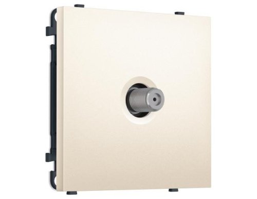 MS253050 MS253050 Комплект механизма TV розетки SAT SIGMA Жемчужно-кремовый 5-2400MHz 3.5dB QUANT PRO (SP2530, PR215)