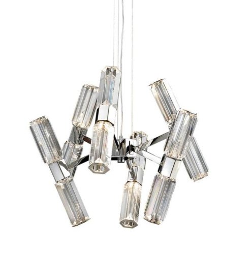 MD19027016-12B chrome Подвесная люстра Delight Collection MD19027016 MD19027016-12B chrome