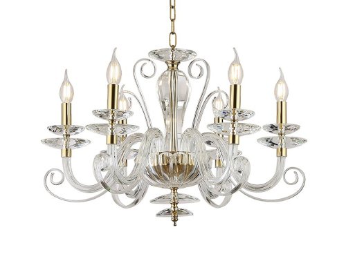 Подвесная люстра Newport Annabelle 8576/C gold polished