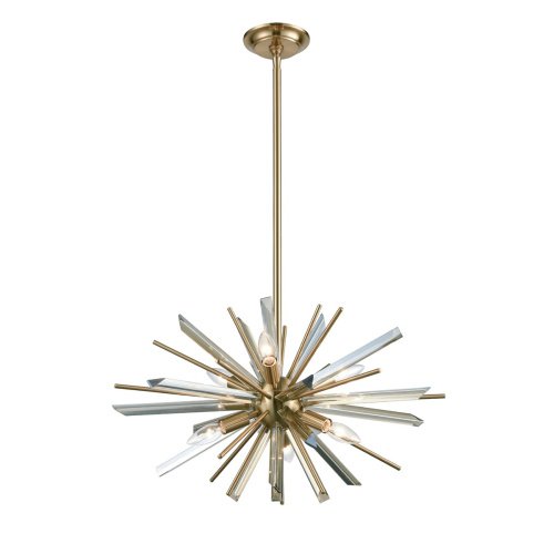 P68112-6AB antique brass Люстра на штанге Delight Collection P68112 P68112-6AB antique brass