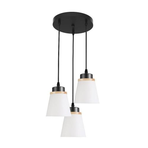 30136/3BK WT+WD Светильник подвесной ЭкономСвет 30136 30136/3BK WT+WD