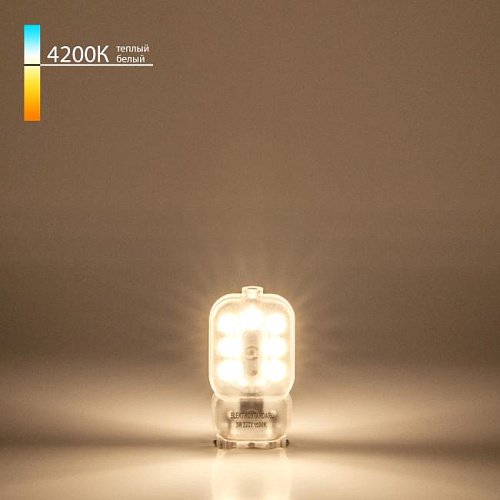 G9 LED 3W 220V 4200K (BLG907) Светодиодная лампа Elektrostandard G9 LED 3W 220V 4200K (BLG907)