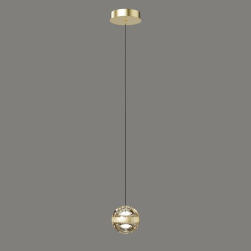 Светильник подвесной Delight Collection Frizzante MD23030088-1A brass/champagne