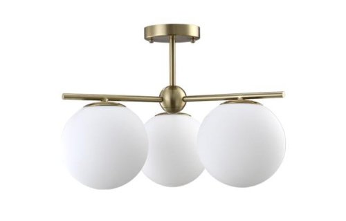 Потолочная люстра Crystal Lux Feliz FELIZ SP-PL3 BRONZE/WHITE
