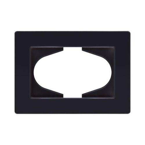 EA120BK Рамка для двойной розетки, черный Kollinger Eleganz Acryl EA120BK
