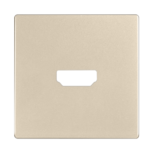 WL11-HDMI-CP/ Накладка для розетки HDMI (шампань) Накладки на механизм Werkel Накладка Шампань WL11-HDMI-CP/ Накладка для розетки HDMI (шампань)