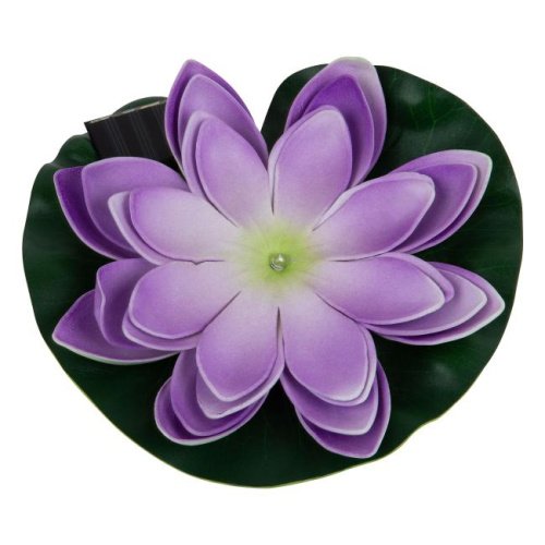 USL-S-828/PT060 PURPLE WATERLILY Фигура для сада Uniel USL-S-828/PT060 PURPLE WATERLILY