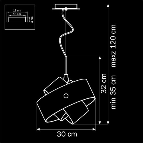 Светильник подвесной Lightstar Virata 805010