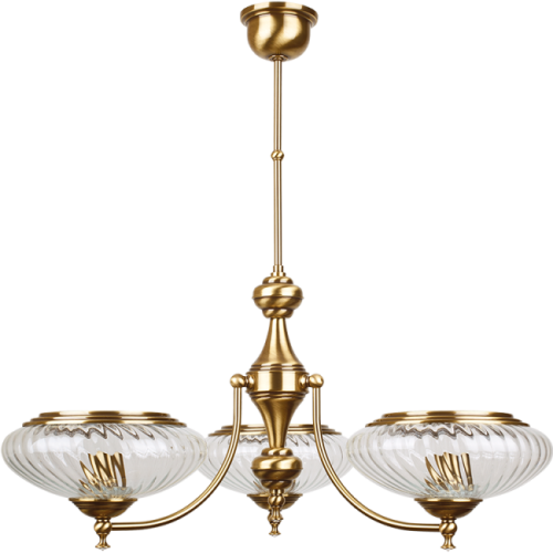 SAN-ZW-3(P)SW Потолочная люстра Kutek San Marino New Swarovski (плафон) SAN-ZW-3(P)SW