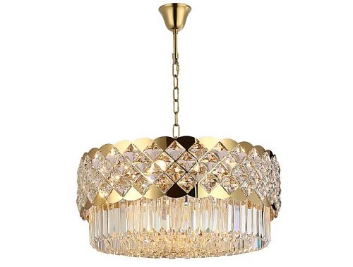 8300/60 C gold polished Подвесная люстра Newport Ashley 8300/60 C gold polished