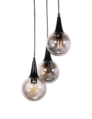 Светильник подвесной Lumina Deco LDP 11191-3 BK