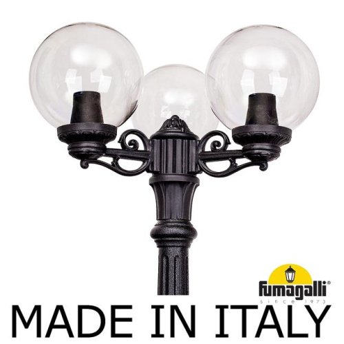 G25.156.S30.AXF1R Столб фонарный уличный Fumagalli Globe 250 G25.156.S30.AXF1R