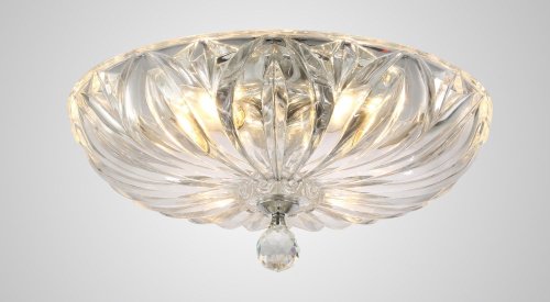DENIS D400 CHROME Светильник потолочный Crystal Lux Denis DENIS D400 CHROME