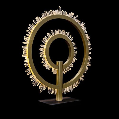 MT20020154-2A satin gold Настольная лампа Delight Collection Quartz Halo MT20020154-2A satin gold