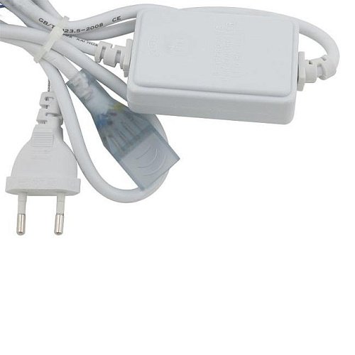 UCX-Q220 SP4/B67-RGB WHITE 1 STICKER Провод электрический для подключения RBG светодиодных лент ULS-5050 сетевого напряжения к сети 220В Volpe Ucx-q220 UCX-Q220 SP4/B67-RGB WHITE 1 STICKER