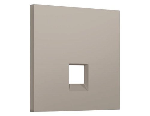 SP3720 SP3720 Лицевая панель SIGMA (Серо-бежевый матовый) для компьютерной/телефонной розетки RJ-45/RJ-11 QUANT PRO