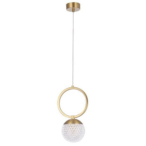 CAROLINA SP1 V1 BRASS Светильник подвесной Crystal Lux Carolina CAROLINA SP1 V1 BRASS