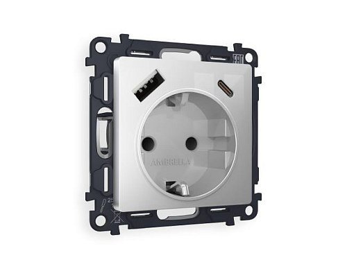 Розетка Ambrella Volt ALFA MA410010