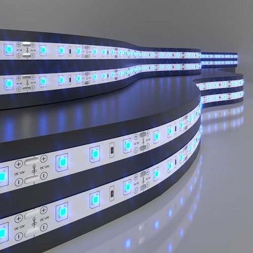 Лента светодиодная 60Led 4,8W IP65 синий (2835 12V 60Led 4,8W IP65) LED лента Elektrostandard Лента 12V Лента светодиодная 60Led 4,8W IP65 синий (2835 12V 60Led 4,8W IP65) a040999
