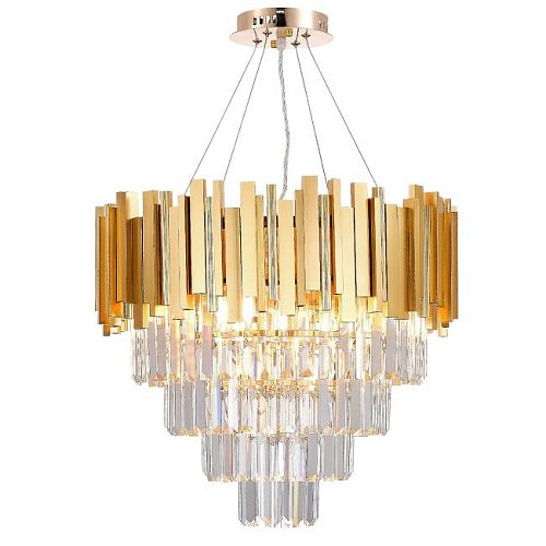 BELLEZZA 81427/8C GOLD Подвесная люстра Natali Kovaltseva Bellezza BELLEZZA 81427/8C GOLD