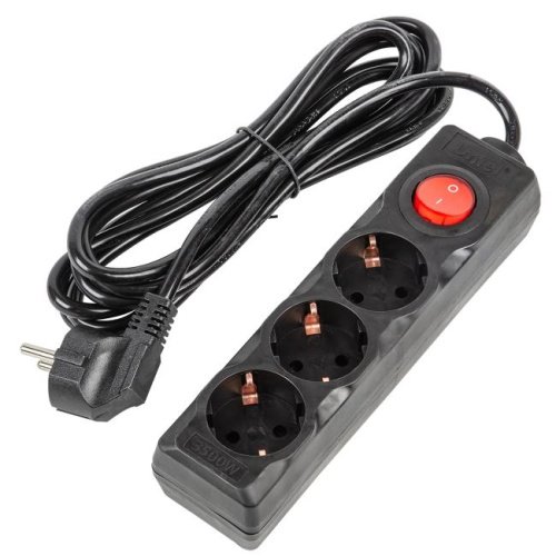 S-GCU3-3B BLACK Удлинитель Uniel Ultra S-GCU3-3B BLACK