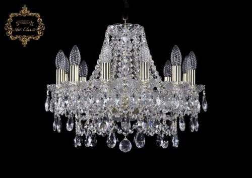 11.25.12.165.Gd.Sp Подвесная хрустальная люстра 11.25 Art Classic 11.25.12.165.Gd.Sp