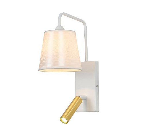 598/1A White/Brass Настенное бра Escada Comfy 598/1A White/Brass