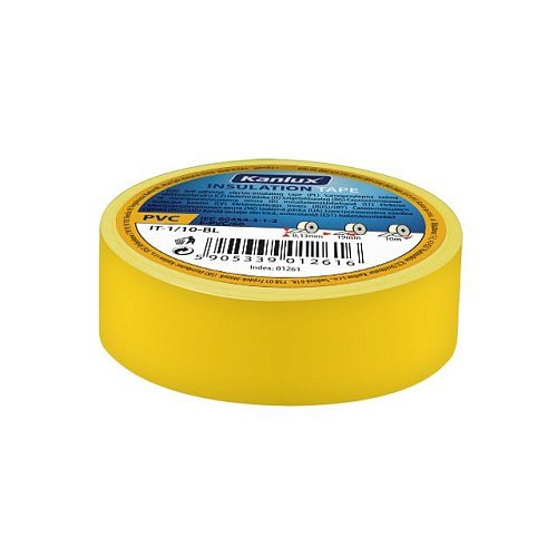 1272 Изолента желтая KANLUX IT-1/20-Y Kanlux It-1/20-Y 1272