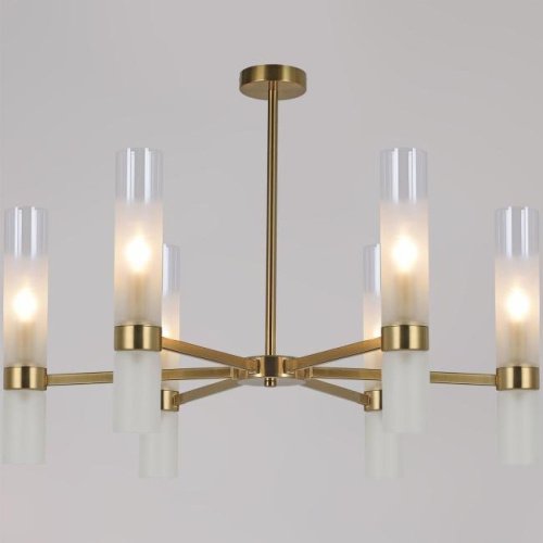 Люстра на штанге ILLUMICO IL0279-6P-79 BRASS