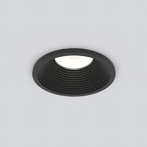 25028/LED 7W 4200K BK черный Встраиваемый светильник Elektrostandard Gudi 25028/LED 7W 4200K BK черный