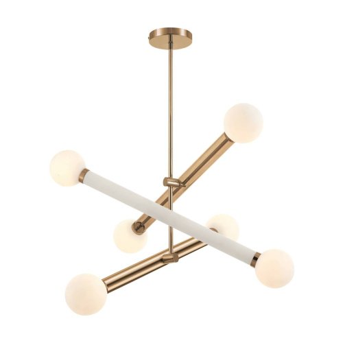 FR5381PL-06G Потолочная люстра Freya Cross FR5381PL-06G