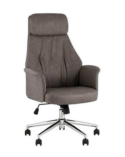 Офисное кресло Stool Group YF-0515 FH-62 grey retro