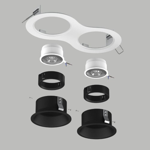 Комплект со светильником Lightstar Domino D6260707BMOD