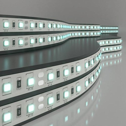 LED лента Elektrostandard Лента 12V Лента светодиодная 60Led 14,4W IP20 6500K холодный белый (5050 12V 60Led 14,4W IP20) a027838