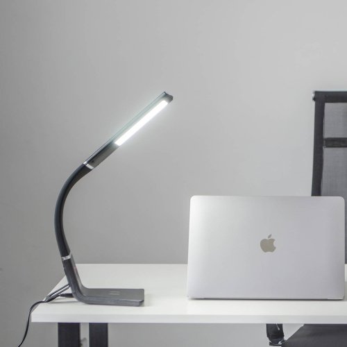 Настольная лампа Uniel TLD-565 Black/LED/360Lm/3000-6000K/Dimmer/WR