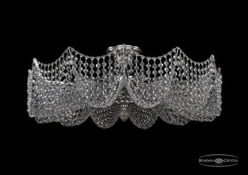 Потолочная хрустальная люстра Bohemia 7718 77181/67 Ni