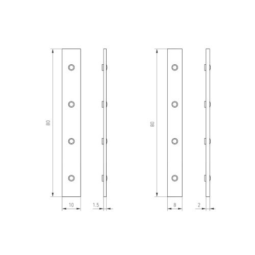 034910 Прямой коннектор для соединения треков MAG-TRACK Arlight Mag-25 034910