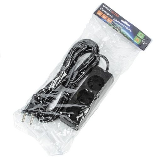 S-CU3-5 BLACK Удлинитель Uniel Ultra S-CU3-5 BLACK