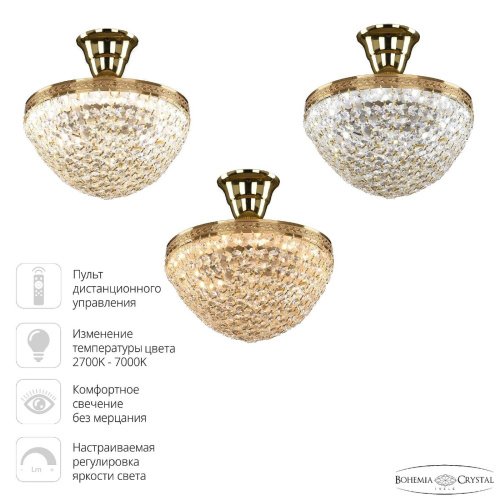 19321/25IV/LED-DIM G Светильник потолочный Bohemia 1932 19321/25IV/LED-DIM G